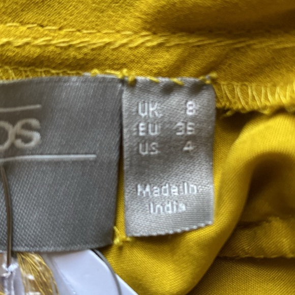 ASOS BEADED SPECIAL OCCASION LONG SLEEVE DRESS OPEN BACK 4 NEW - Picture 10 of 11